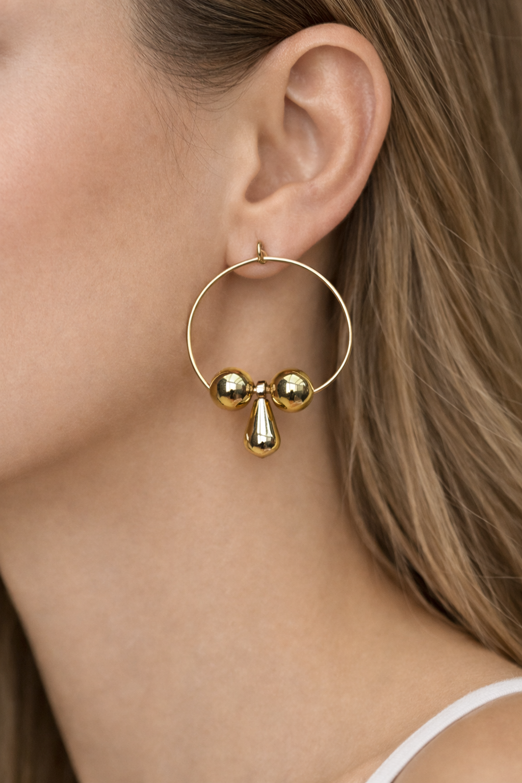 Classic Hoop Earrings - 18K Gold Filled