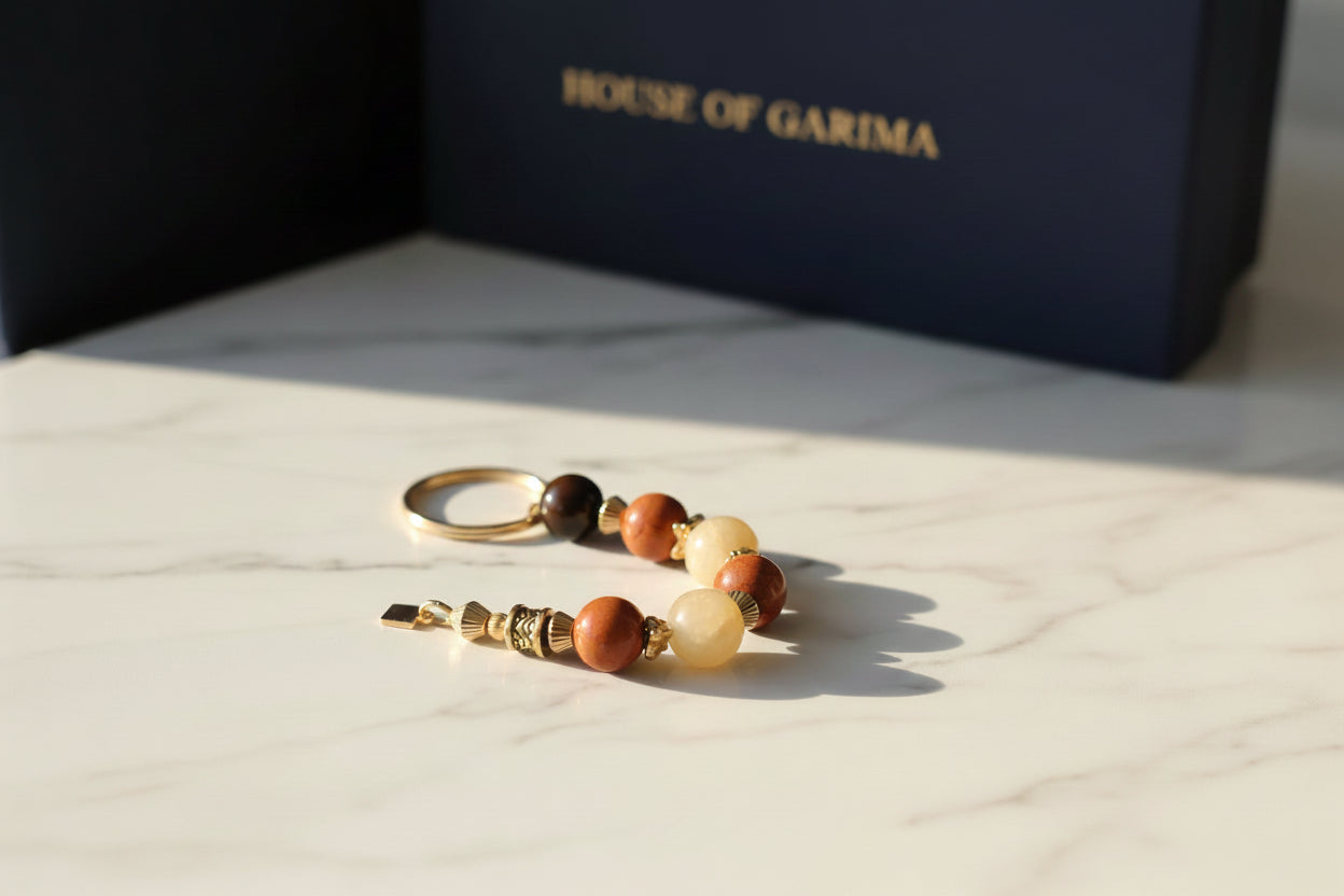 18K Gold-Filled Keyring