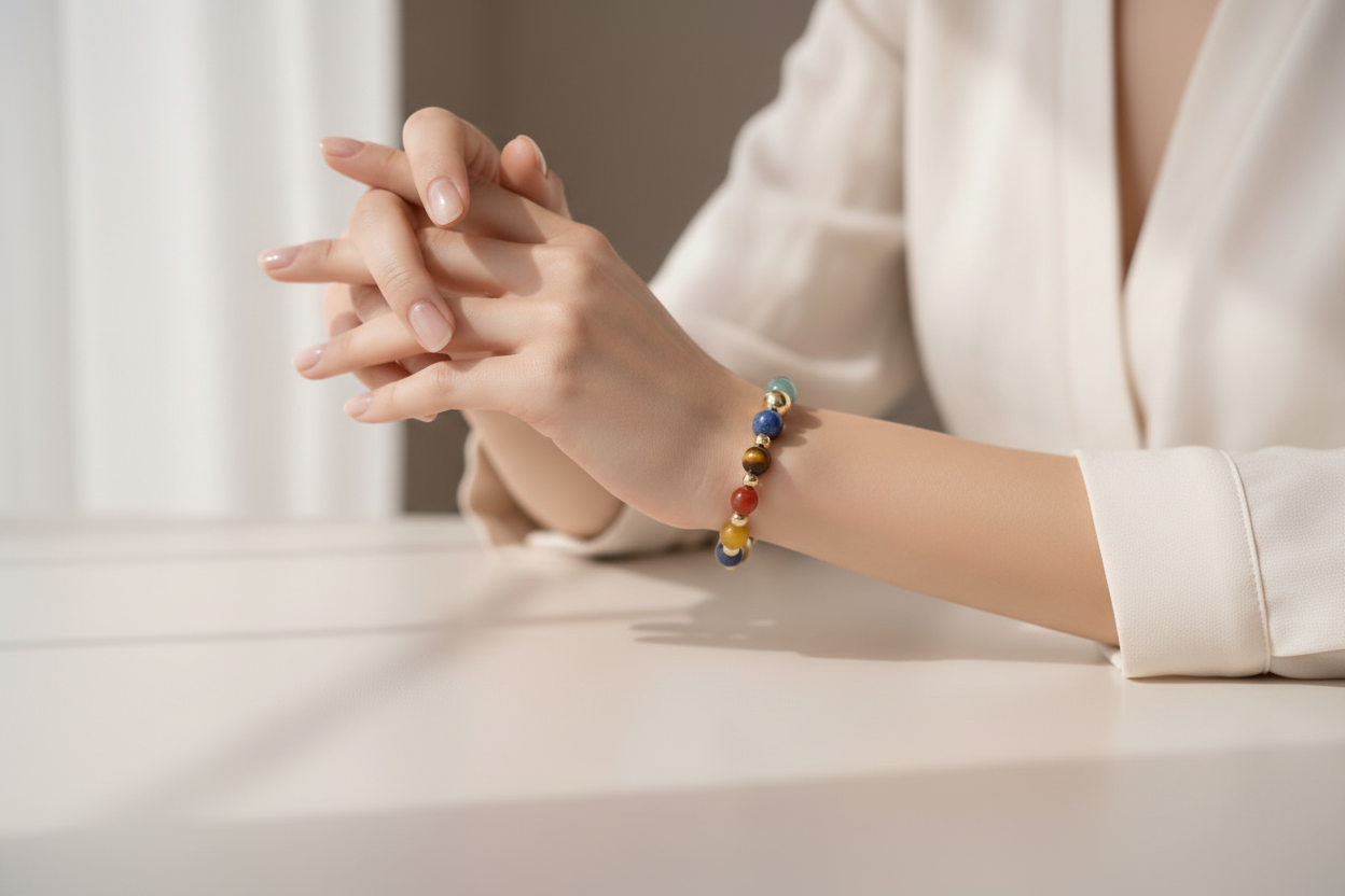 7 Chakras Gemstone Bracelet