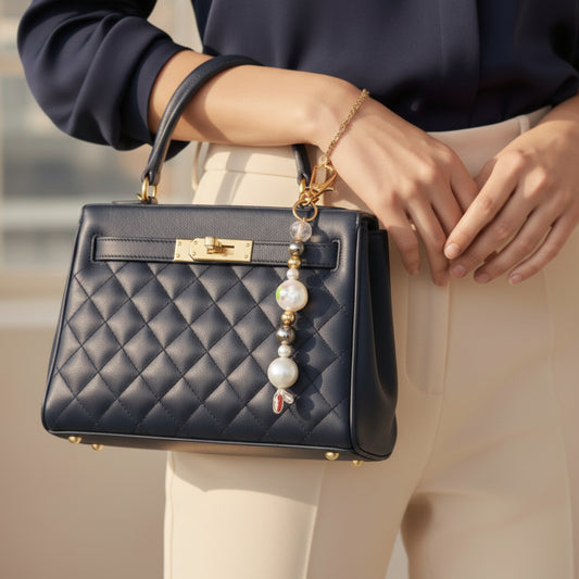 18K Gold-Filled Bag Charm